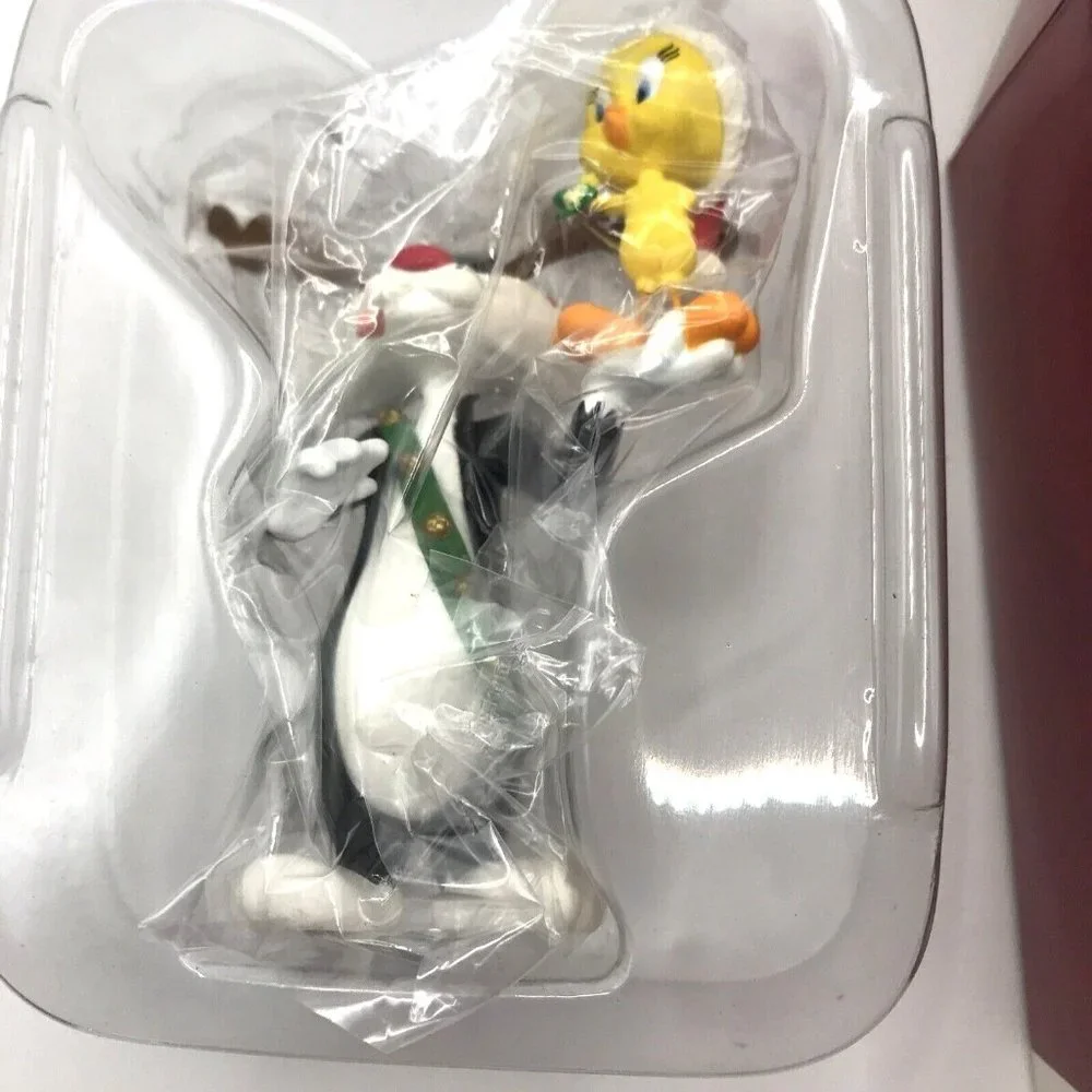 1993 SYLVESTER & TWEETY Bird‎ HALLMARK ORNAMENT w/ BOX Nib